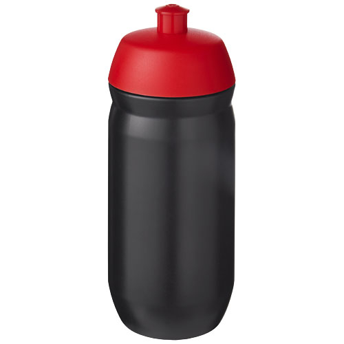 Bouteille de sport promotionnelle 500 ml HydroFlex™ Rouge / Noir